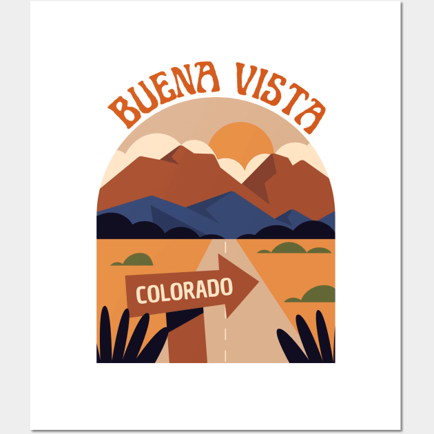 Buena Vista Colorado Wall Art by osmansargin